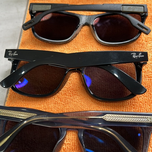 Lot of designer prescription sunglasses with scratches, for parts or repair - Picture 8 of 11